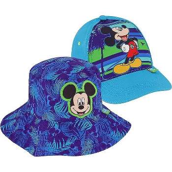 Disney Mickey Mouse Ears Hat, Set of 2 for Daddy and Me, Matching Adult and  Toddler Baseball Cap, Boys Size 2-4 Or 4-7 