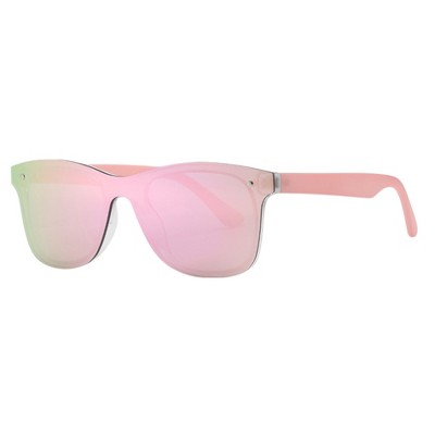 Anna-Kaci Unisex Classic Square Frame Sunglasses with UV400 Protection and Lightweight Design for Casual Look