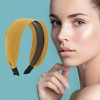 Unique Bargains Women's Wide-side Headband 5.91"x4.33" 1 Pc - 2 of 4