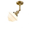 Oxford - 1 Light Semi-Flush Mount In Traditional Style-12.5 Inches Tall and 7.5 Inches Wide - 3 of 3