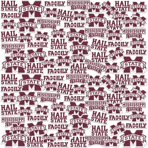Mississippi State University Wordmark Logo 100Ct Sticker Pack Miscellaneous 100Ct. Sticker Pack - 1 of 4