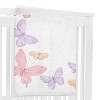 Sweet Jojo Designs Girl Baby Milestone Blanket Butterfly Blush Pink and Purple - 3 of 4