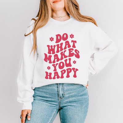 Simply Sage Market Makes You Happy Flowers Sweatshirt