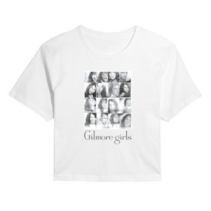 Women's - Gilmore Girls - Photobooth Cropped Graphic T-Shirt - 1 of 4
