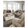 Signature Design by Ashley Bolanburg Rectangular End Table Brown/White: Fixed Shelf, Wood Legs, Storage Drawer - 3 of 4