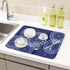 REGALWOVEN Large Diatomaceous Stone Dish Drying Mat for Kitchen Counter, Dishes, Cups, and Utensils - 2 of 4