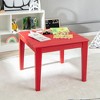 Tangkula Kids Square Table Indoor Outdoor Heavy-Duty All-Weather Activity Play Table - 3 of 4