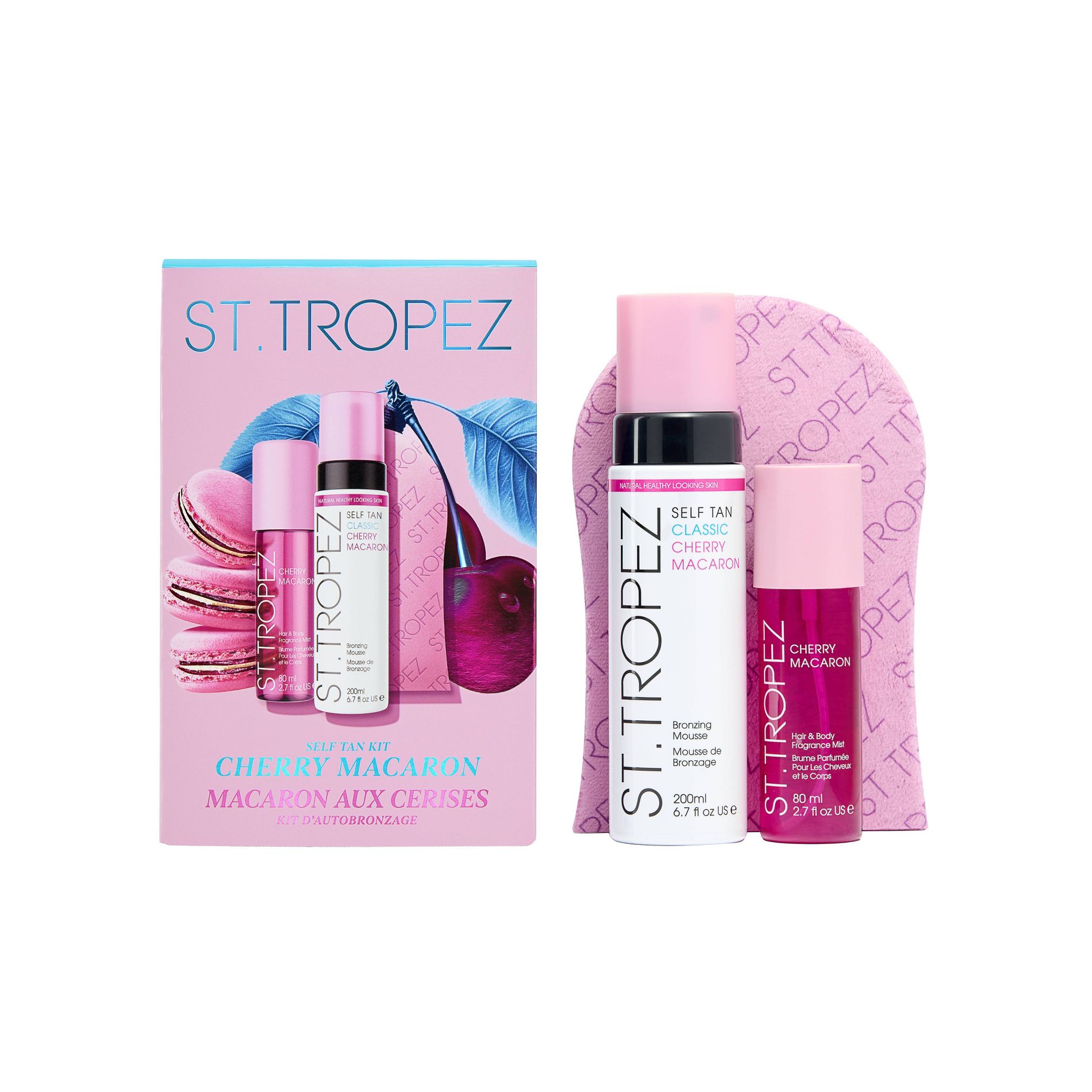 St. Tropez Self Tan Classic Cherry Macaron Kit - 3pc - Beauty Studio