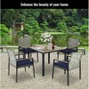 Dolonm All-Weather Patio SetAcacia Wood Table & Rattan Chairs, UV-Resistant for Outdoor Dining - 3 of 4