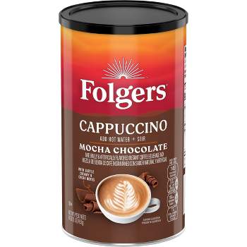 Folgers Light Roast Cappuccino Mocha Can - 16oz