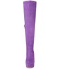 Allegra K Women's Round Toe Platform Block Heel Over Knee High Boots - 3 of 4
