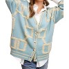 Women's Cozy Knit Cardigan - LA MIEL - 3 of 3