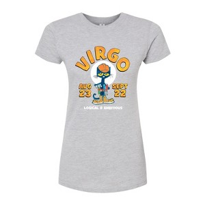 Women's - Pete the Cat - Virgo Fitted Graphic T-Shirt - 1 of 3