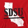 Men's San Diego State University State Shape Crewneck Sweatshirt - 2 of 4