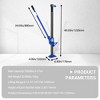 33" High Lift Farm Jack 7000 lbs - Ratcheting Off-Road Jack with Anti-Slip Base, Lift Height 5.12-41.14" - 2 of 4