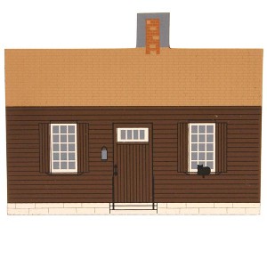 Cat's Meow Village 3.75 In Post Office Shakertown Harrodsburg Landmark Village Buildings - 1 of 2