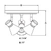 VAXCEL Alto LED Adjustable Ceiling Spot Light - 4 of 4