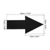 Unique Bargains PVC Waterproof Removable Adhesive Floor Marking Arrow Sticker Labels 12 Pcs - 2 of 4