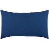 EVERYDAY KIDS 3 Piece Toddler Sheet Set - Soft Microfiber Toddler Bedding - Includes a Flat Sheet, a Fitted Sheet and a Pillowcase - Solid Navy - 4 of 4