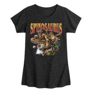 Girls' - Jurassic World: Rebirth -  Fitted Short Sleeve Graphic T-Shirt - 1 of 4