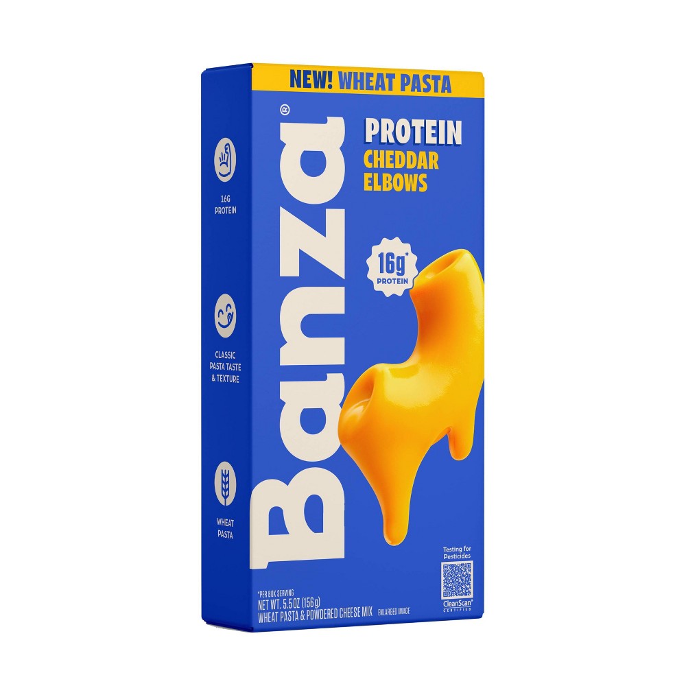 Banza Wheat Protein Mac Cheddar Elbows - 5.5oz