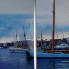 20"x48" Set of 3 Harbor Panel Wall Arts Silver - A&B Home: Coastal Inspired, Vertical Triptych, Reflective Glass Artwork - 2 of 3