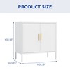 NicBex File Cabinet with Doors and Adjustable Shelves,Office Cabinet with Metal Handles,Modern Storage Cabinet,Filing Cabinet for Home Office - 3 of 4