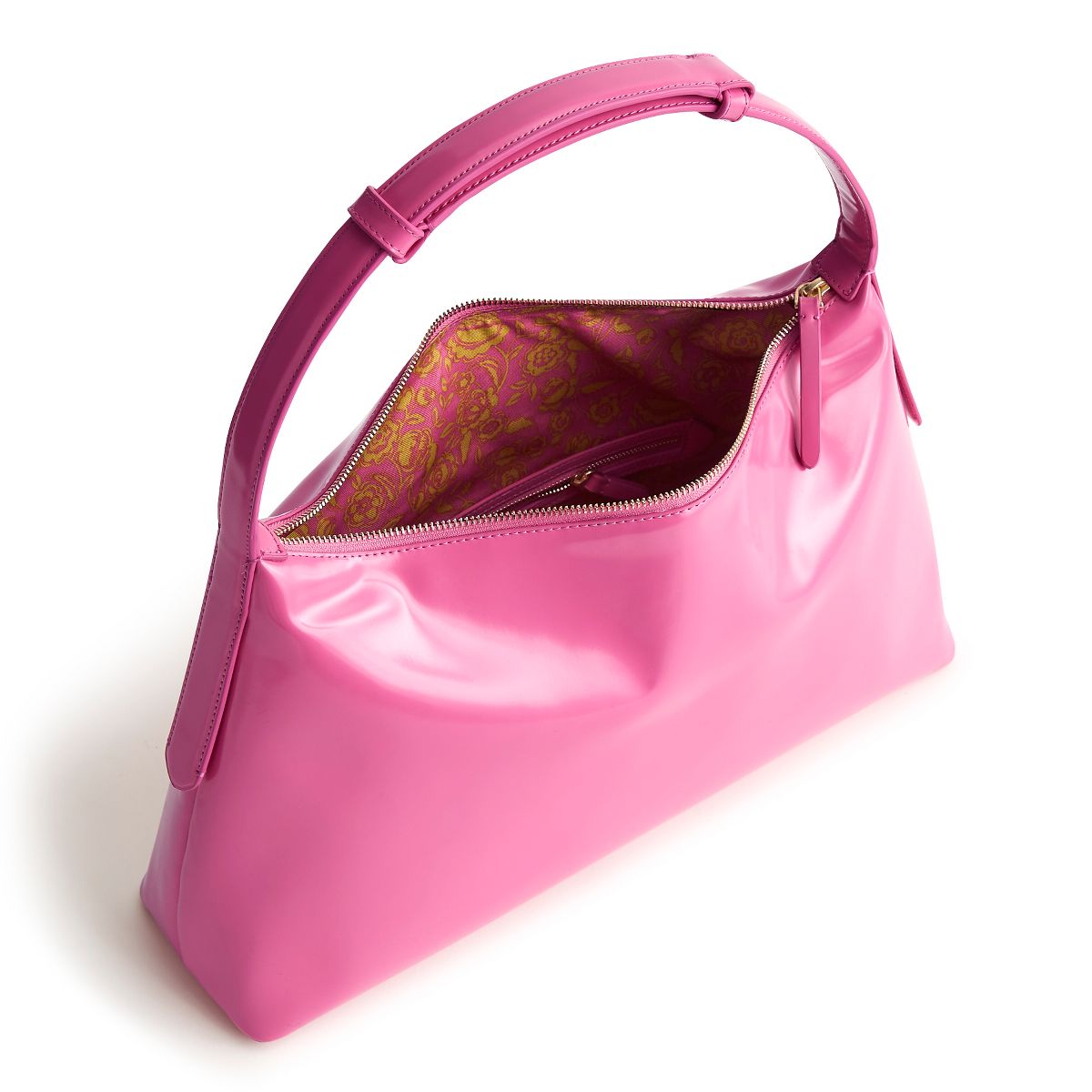 Vera Bradley Women's Patent Faux Leather Marcelle Shoulder Bag - thumbnail 7