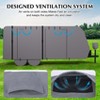 Garvee RV Cover, Travel Trailer Cover, Camper Cover, Anti-UV and Waterproof with Windproof Straps, Adhesive Repair Patches for Motorhome - 4 of 4