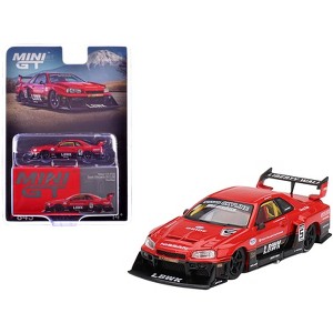 ミニカー LB-ER34 Super Silhouette NISSAN SKYLINE Nissan Skyline LB-ER34 Super Silhouette #9 RHD 