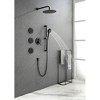 ONWITH Shower System with Shower Head, Hand Shower, Slide Bar, Bodysprays, Shower Arm, Hose - 2 of 4