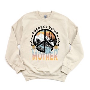 Simply Sage Market Women's Respect Your Mother Gildan Sweatshirt - 1 of 2