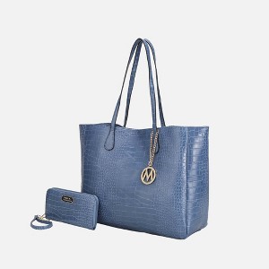MKF Collection Sadie Oversize Handbag Women Tote & Wallet Set by Mia K - 1 of 4