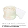 Unique Bargains Gift Wrapping Wide Sheer Wired Pastel Shimmer Iridescent Chiffon Ribbons 1 Pc - 3 of 4