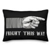 Creative Products Fright This Way 20 x 14 Indoor / Outdoor Pillow - 2 of 3