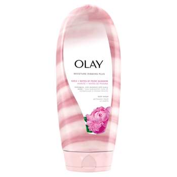 Olay Moisture Ribbons Plus Shea + Peony Blossom Body Wash - 18 fl oz