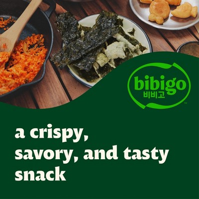 Bibigo Hot Chili Seaweed Crisps - 0.14oz