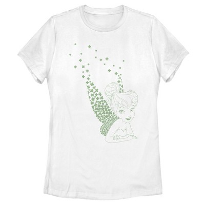 Juniors Womens Peter Pan Tinker Bell Retro T-shirt : Target