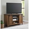 Chesapeake Solid Wood TV Stand Natural Brown Finish - Martin Svensson Home - 2 of 4