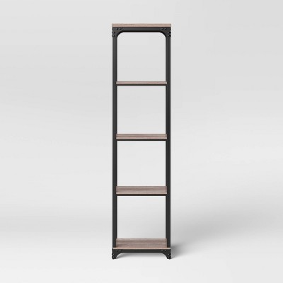 narrow bookshelf target