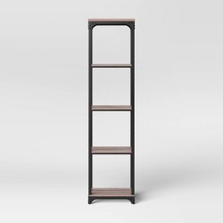 Tall Narrow Bookcase Target, Tall Industrial Bookcase White