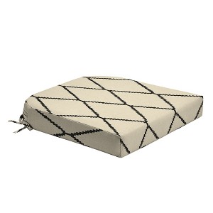 ARDEN Foam Outdoor Round Back Seat Cushion, 20 x 19, made with ProFoam, Rain-proof, Fade Resistant - 1 of 4