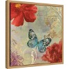 Amanti Art Cottage Red by Asia Jensen Canvas Wall Art Print Framed 16 x 16-in. - 3 of 4