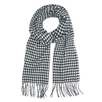 David & Young Softer Than Cashmere Houndstooth Winter Scarf