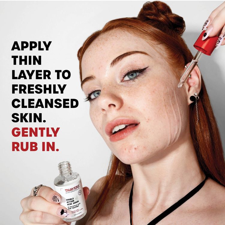 Thayers Natural Remedies Double Action Acne Serum with Salicylic Acid - 1 fl oz, 5 of 8