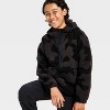 Boys' High-Pile Fleece 1/2 Zip Hoodie - All In Motion™ - 3 of 3