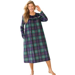 Only Necessities  Velour Gown - 1 of 4