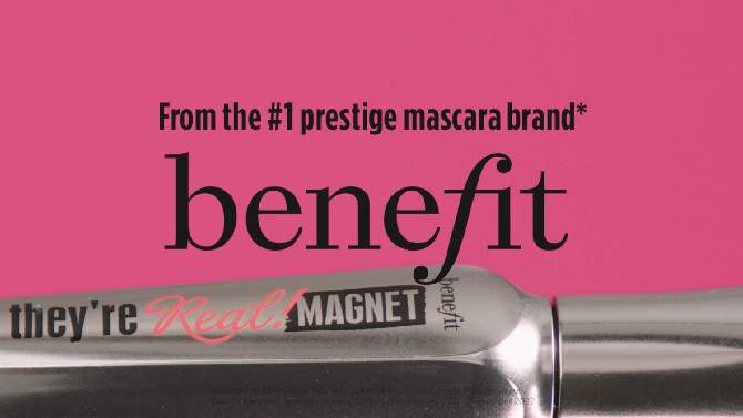 Benefit Cosmetics They're Real! Magnet Extreme Lengthening Mascara - Black  - Ulta Beauty, 2 of 12, play video