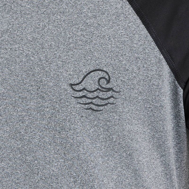 Boys' Raglan Flatlock Short Sleeve Swim Shirt - art class™ Black, 3 of 4