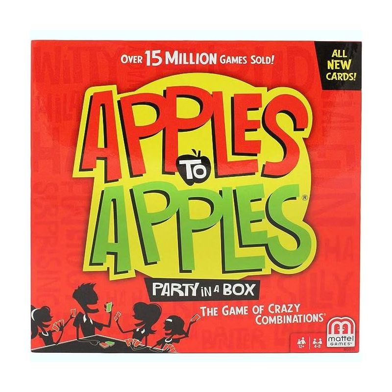 Apples To Apples Card Game for Game Night with Friends & Family Words to Make Crazy Combinations, 1 of 6